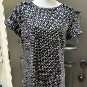 Women’s Loft Knee Length Dress EUC Size 10